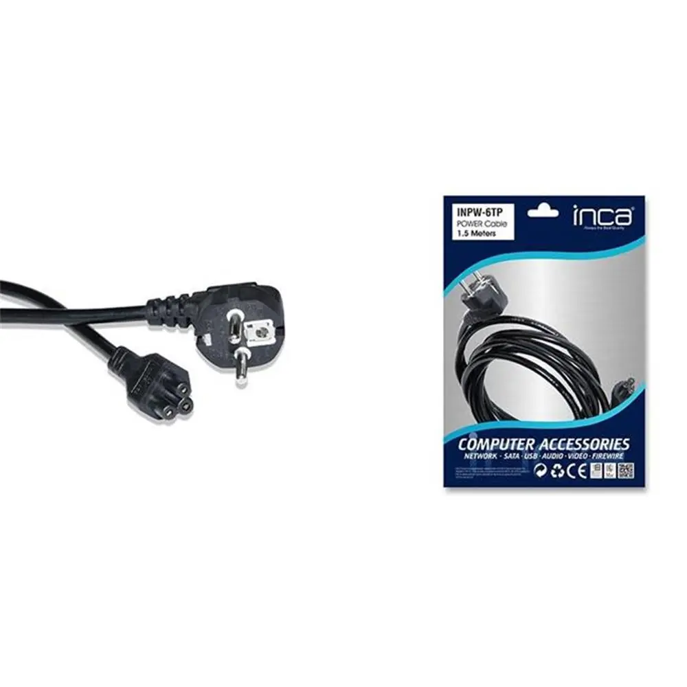 Inca INPW-6TP 1,5mt Notebook Power Kablo 1