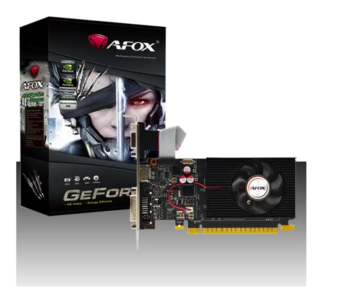 Afox Geforce GT730 4gb Ddr3 128bit AF730-4096D3L3 DVI HDMI VGA LP Single Fan Retail Pack Ekran Kartı