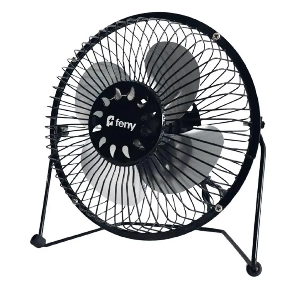 Feny FN-F87 Metal 360 Derece Dönebilen 6" Mini Masaüstü Fan