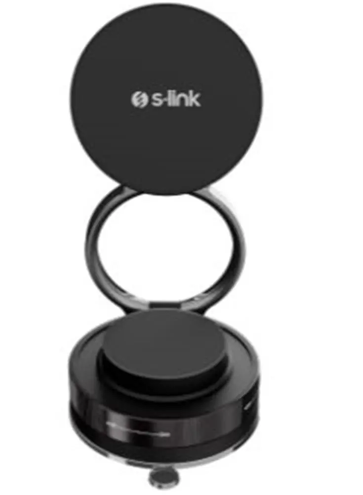 S-link SL-AT44 Magsafe Vakumlu Telefon Tutucu Siyah 1