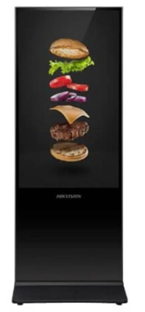 Hikvision DS-D6043UL-B-S(IN) Totem Display 43" Digital Ekran 1