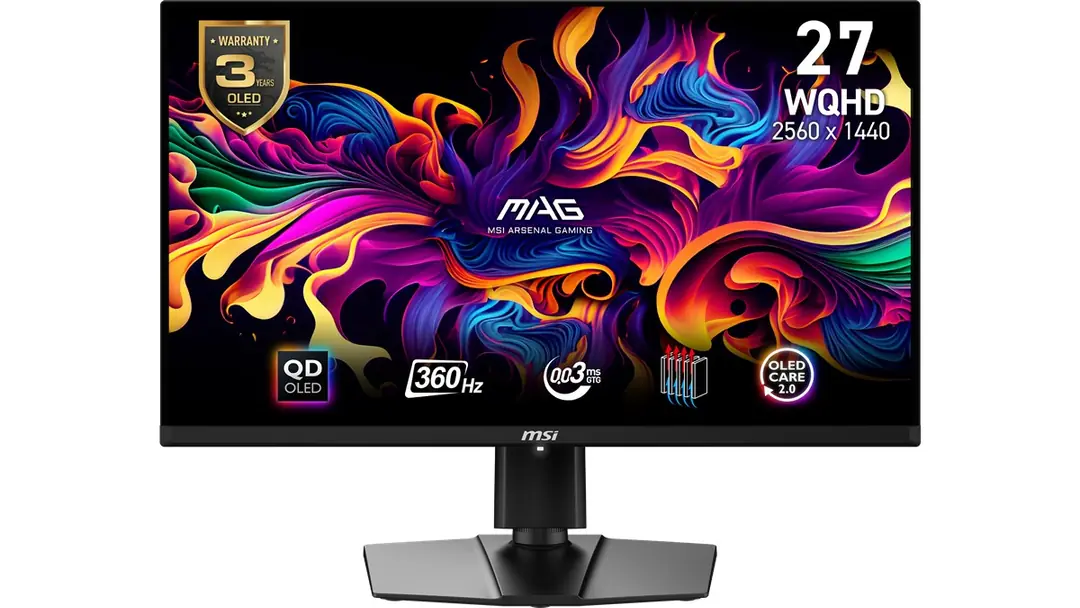26.5 MSI MAG 271QPX QD-OLED E2 MONITOR 1