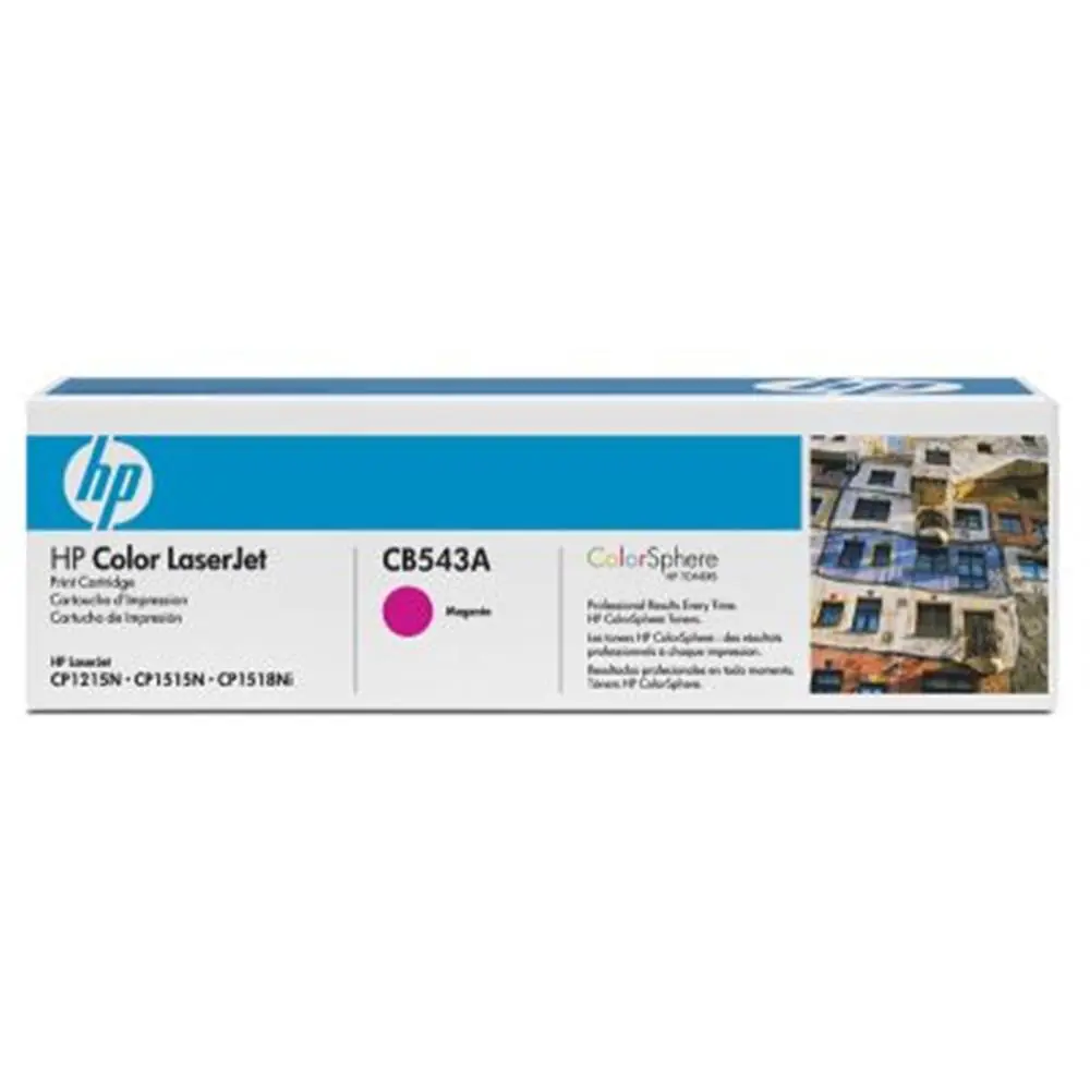 HP 125A Magenta Kırmızı 1.400 Sayfa Toner CB543A 1