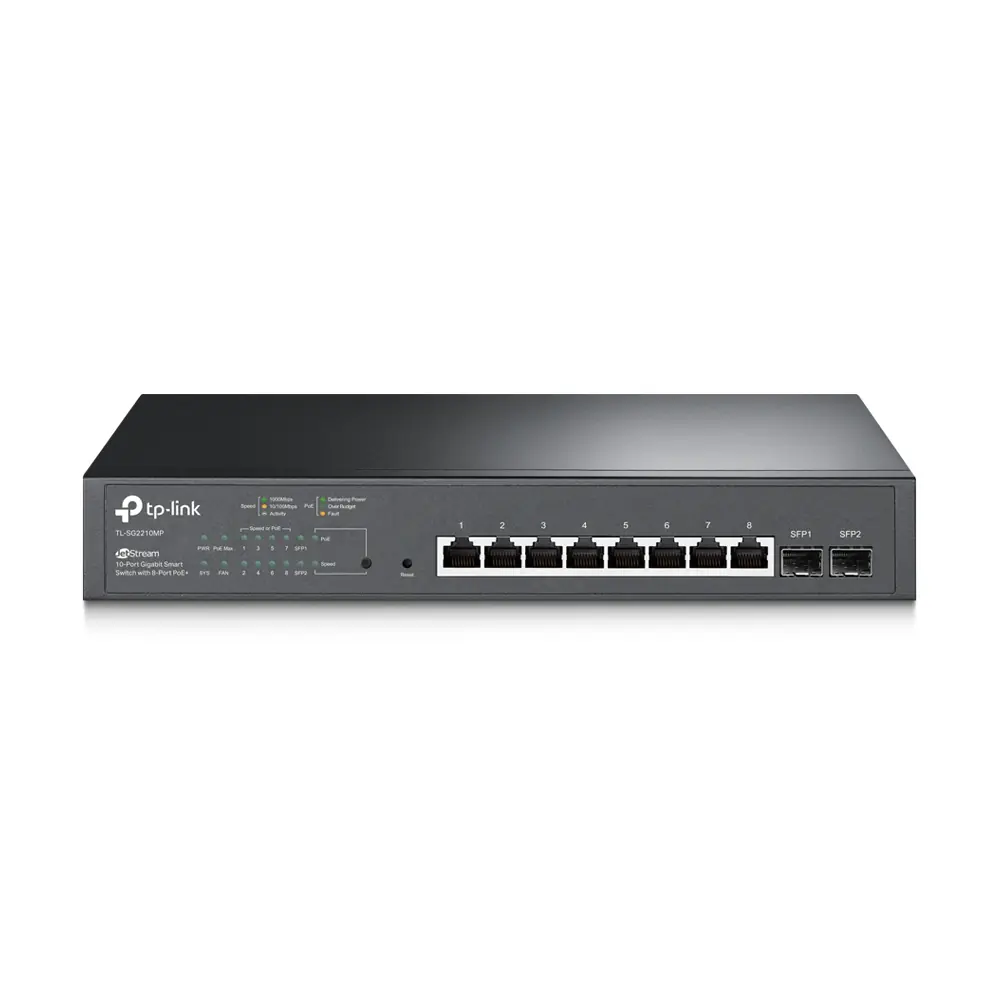 TP-LINK TL-SG2210MP 10PRT SMRT GB POE SW 1
