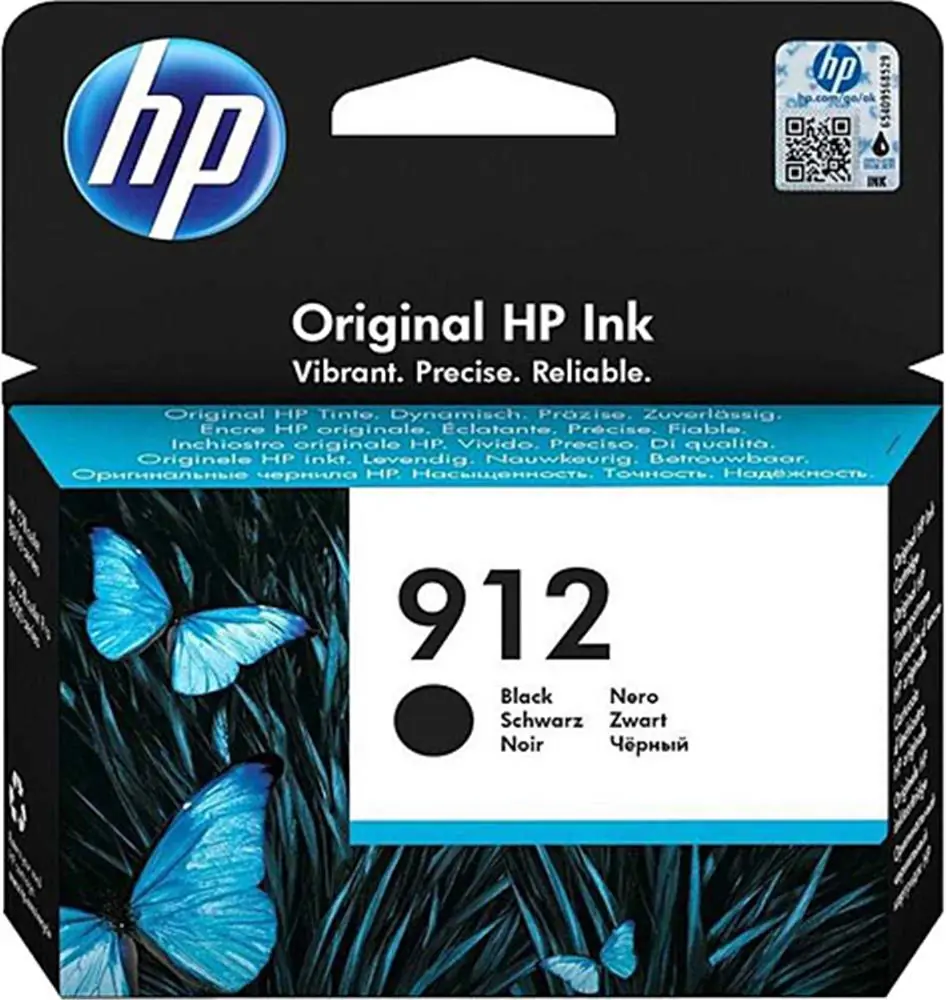 HP 912 Black Siyah Kartuş 3YL80A 1