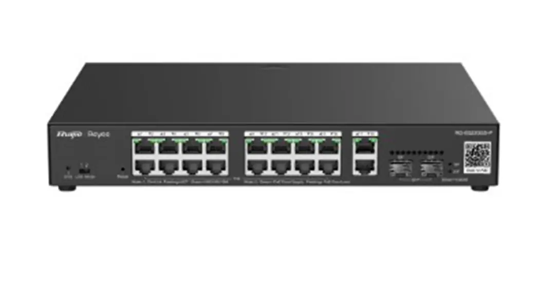 Ruijie-Reyee RG-ES220GS-P 16 Port Poe+ 10-100-1000 Mbps + 2 Port SFP + 2 Port Uplink Yönetilebilir 1
