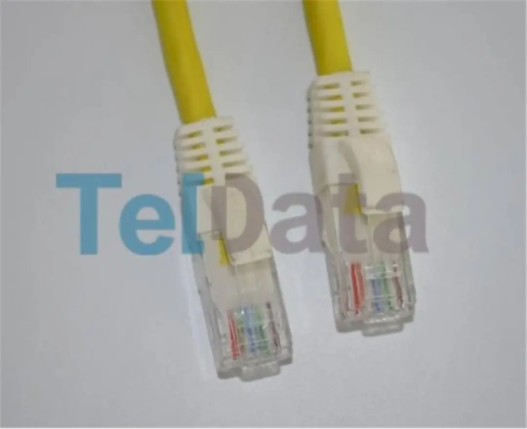 Teldata TLD-030YY Cat6 0.30MT Sarı Utp Patch Kablo 1