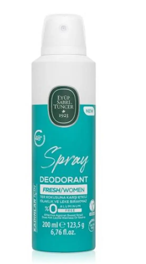 Eyüp Sabri Tuncer Fresh-Kadın Sprey Deodorant 200 ml 1