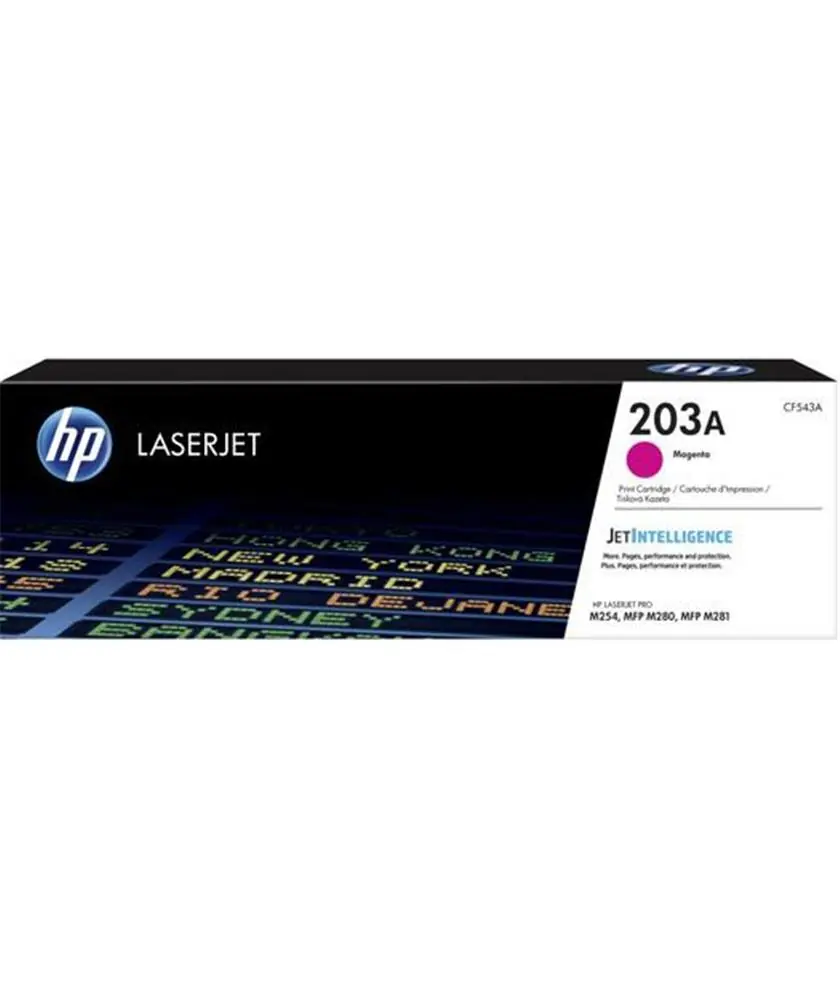 HP 203A Magenta Kırmızı 1.300 Sayfa Toner CF543A 1