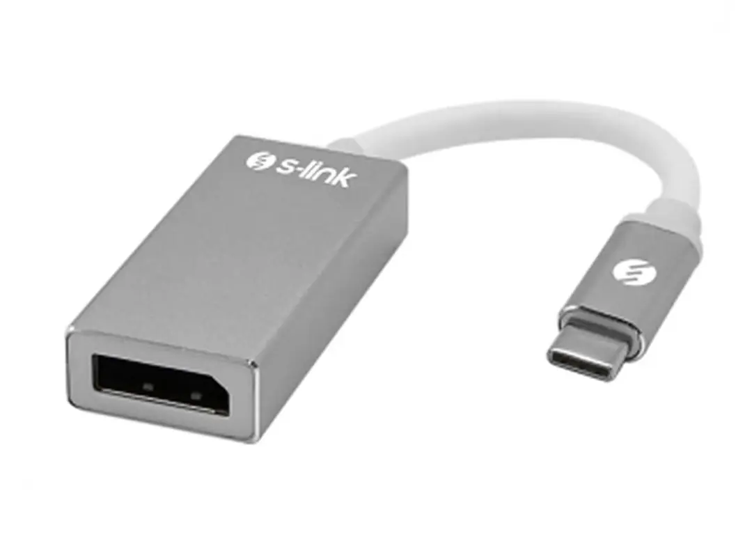 S-link SL-USB-C74 USB3.1 Type C to DISPLAY PORT Çevirici 1