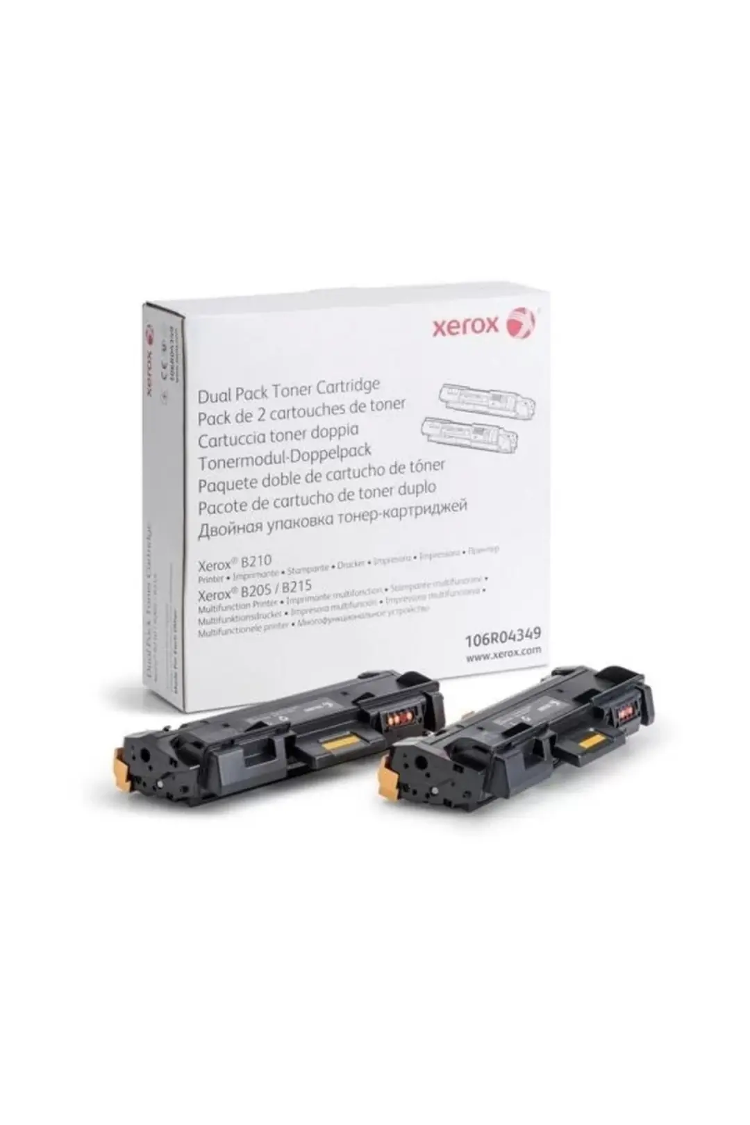 106R04349 BLACK TONER CARTRIDGE X2