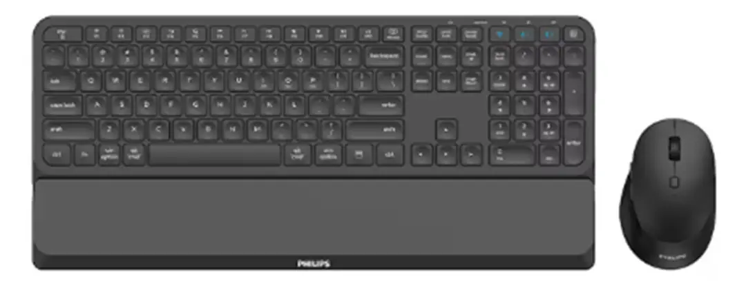 Philips SPT6248B Kablosuz Türkçe Q Klavye&Mouse Set Siyah