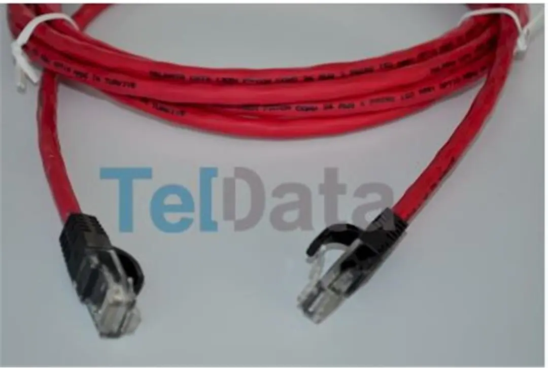 Teldata TLD-300K Cat6 3MT Kırmızı Utp Patch Kablo 1