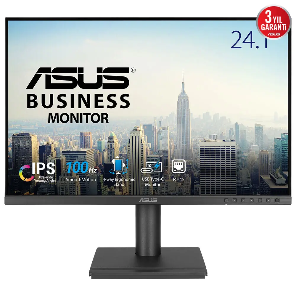 ASUS KURUMSAL BE248CFN 24.1 IPS 1920x120 1