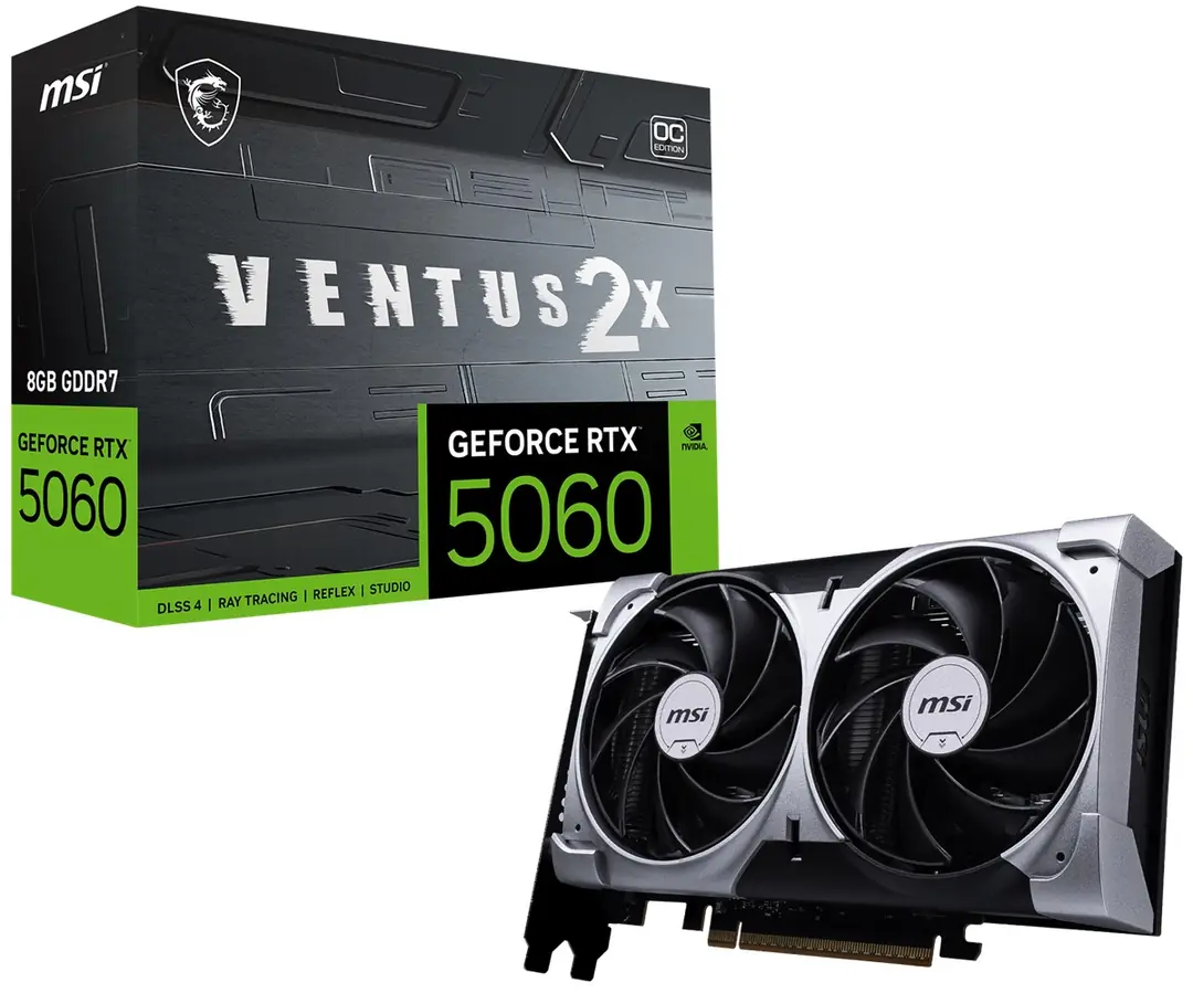 MSI VGA GEFORCE RTX 5060 8G VENTUS 2X OC