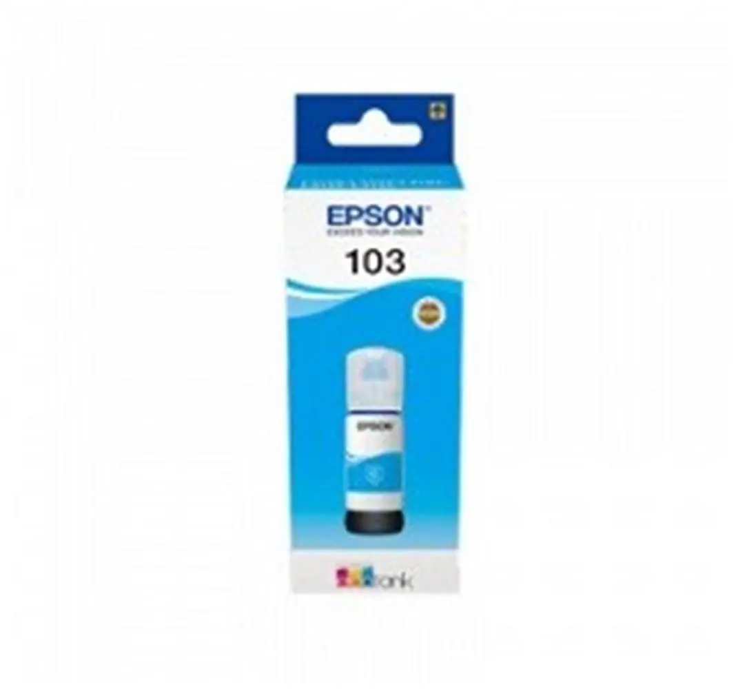 Epson 103 Cyan Mavi Şişe Mürekkep T00S24A L1210-3210-3250-5290 1