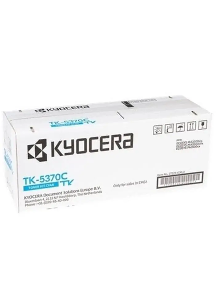 Kyocera TK-5370C Cyan Mavi Orjinal Fotokopi Toneri Ecosys MA3500cix - MA3500cifx 5.000 Sayfa 1