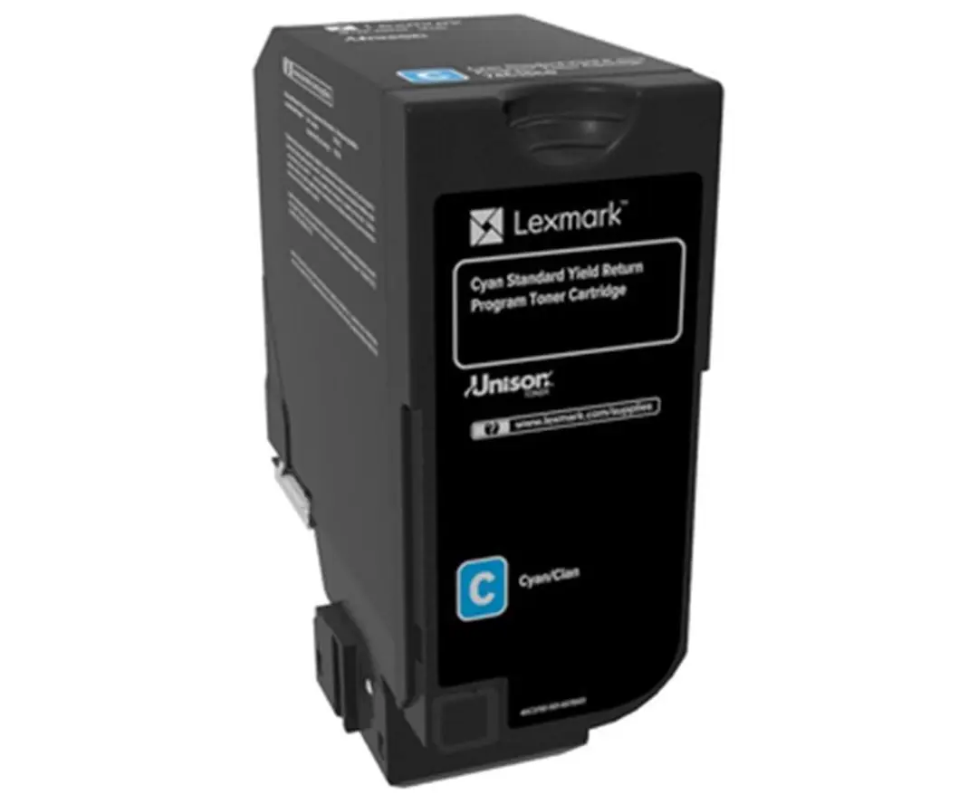 Lexmark 74C5SC0 7.000 Sayfa Cyan Mavi Toner CS720-725 CX725