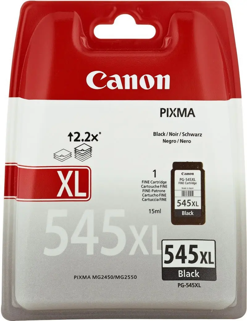 Canon PG-545XL Black Siyah Mürekkep Kartuş MG2450-2455-2550