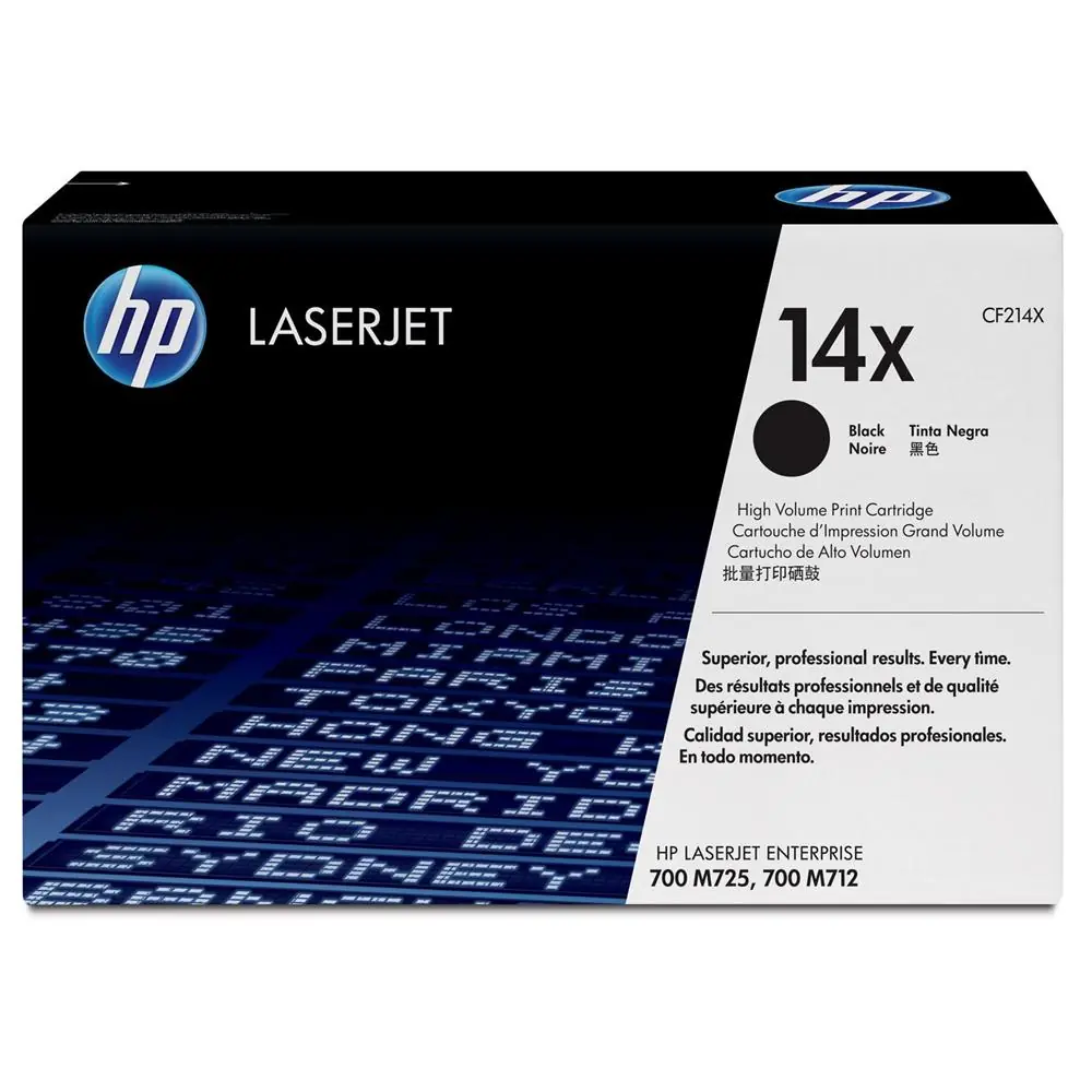 HP 14X Black Siyah 17.000 Sayfa Toner CF214X 1