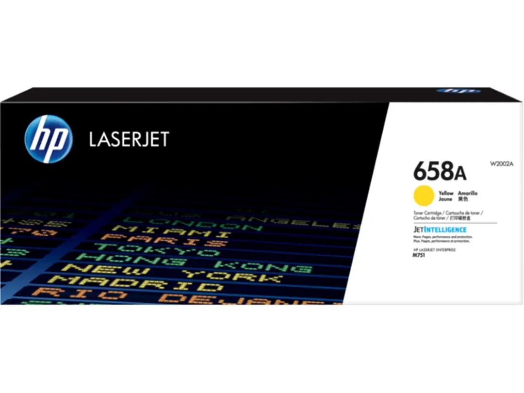 HP 658A Yellow Sarı 6.000 Sayfa Toner W2002A 1
