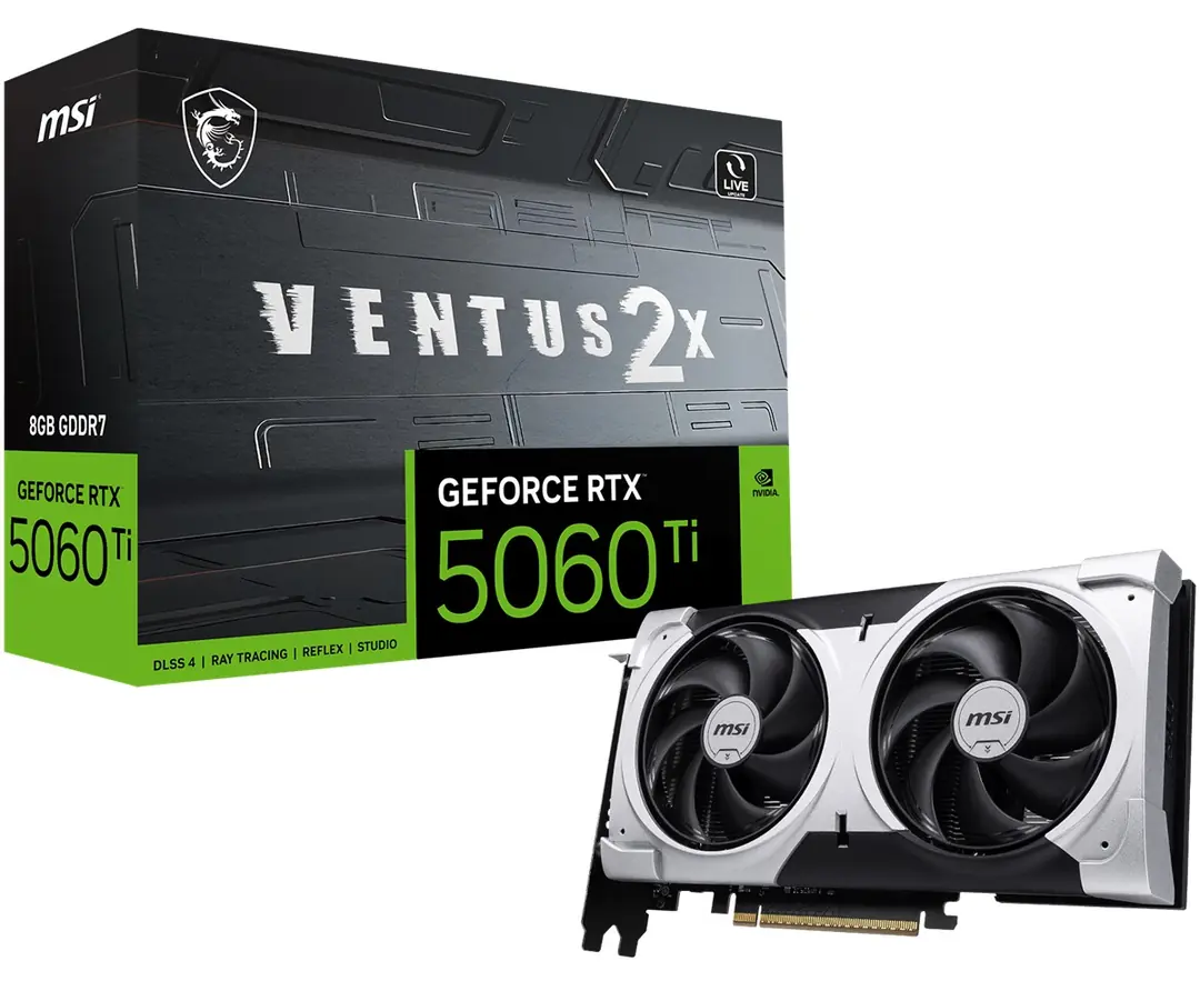 MSI VGA RTX 5060 TI 8G VENTUS 2X OC PLUS 1
