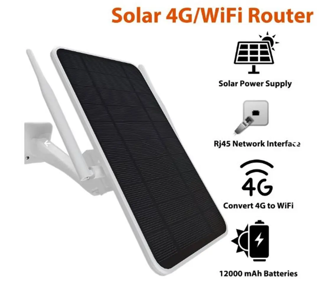 Apronx APX-SR406 Wireless 4G Solar Modem 6w (8 Kullanıcı) 12000mAh 1