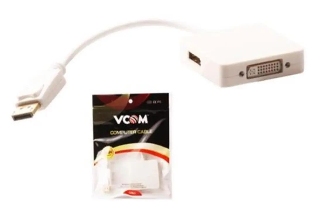 Vcom CG604 Display Erkek To Hdmı + Display + Dvı 24+5 1