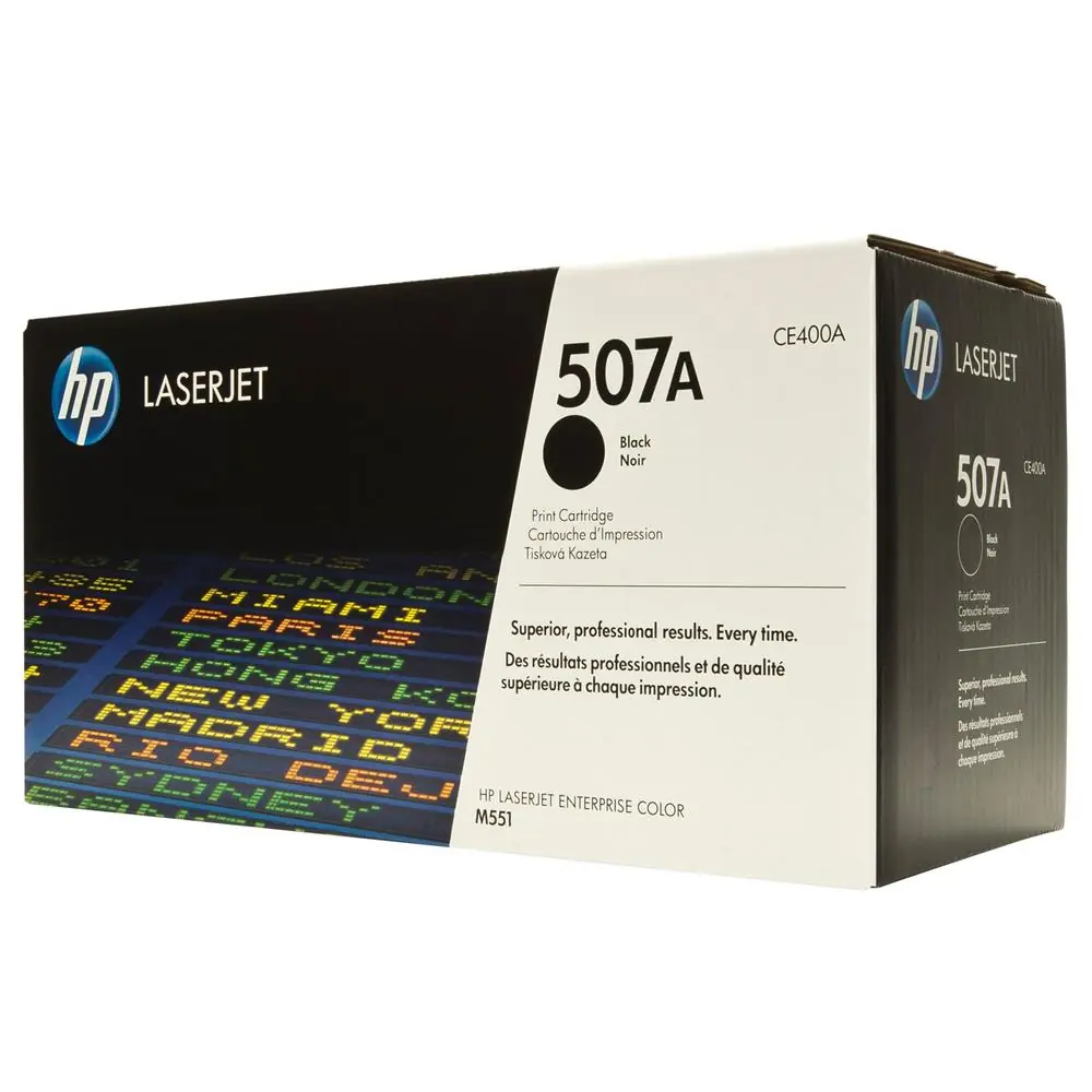 HP 507A Black Siyah 5.500 Sayfa Toner CE400A 1
