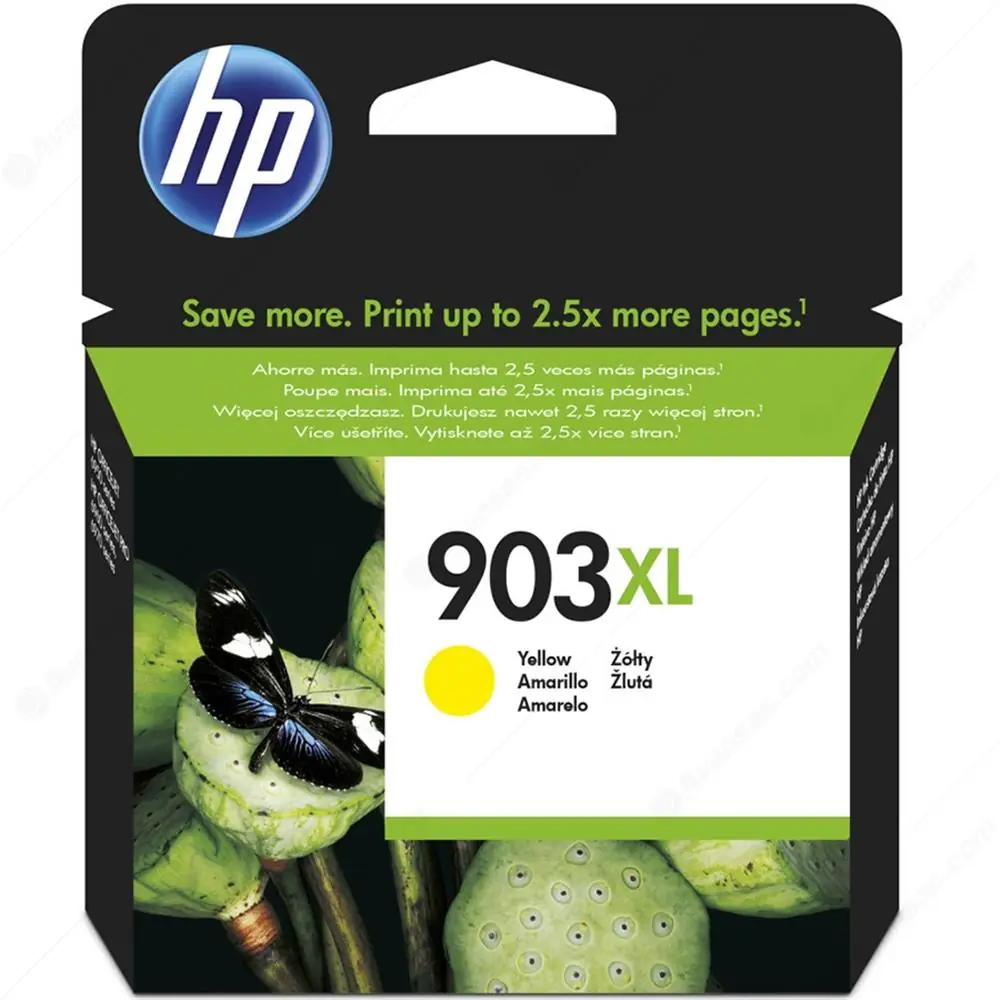 HP 903XL Yellow Sarı Yüksek Kapasite Kartuş T6M11AE 1