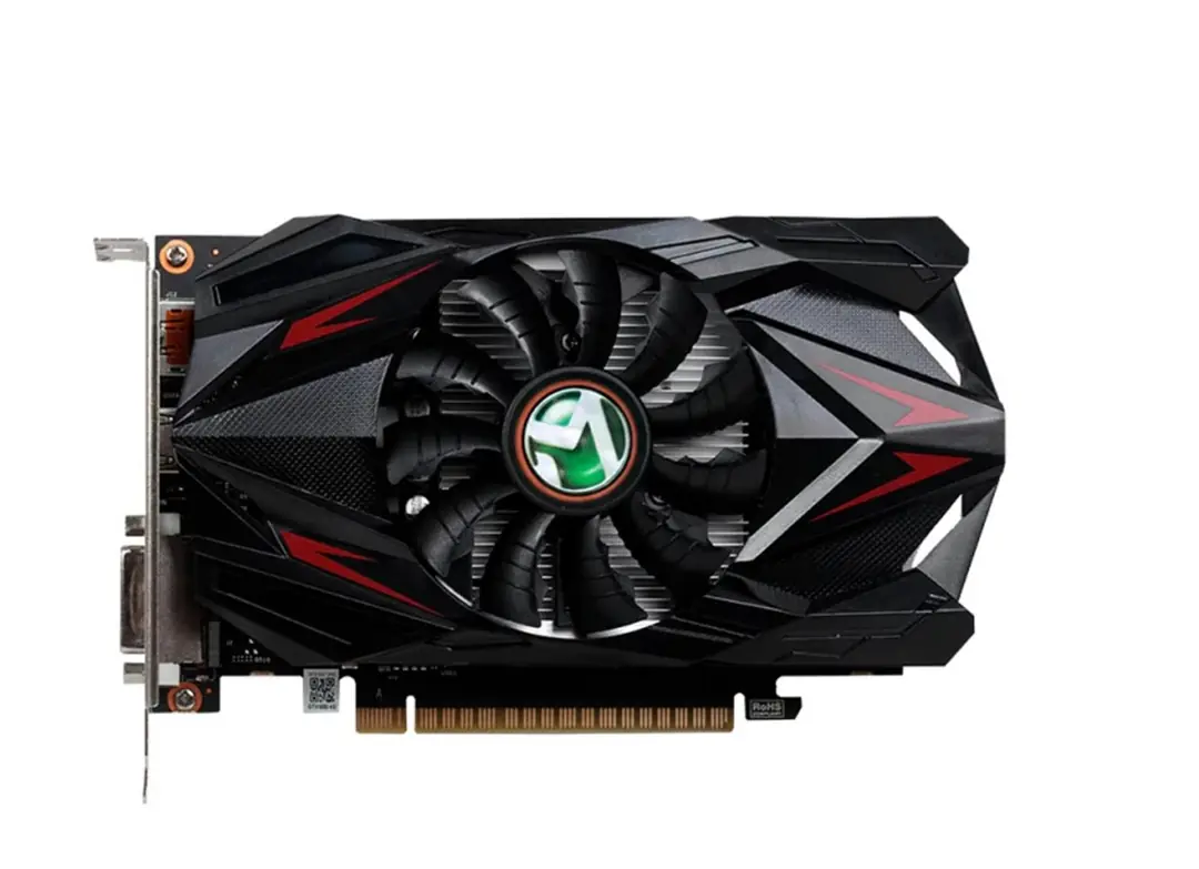 Afox Geforce GTX1050TI 4gb Gddr5 128bit AF1050TI-4096D5H5-V7 DVI HDMI Dp Atx Single Fan Ekran Kartı