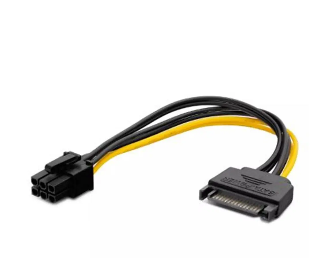 Hadron Hdx5535 Sata Power Kablo Dökme Siyah 1