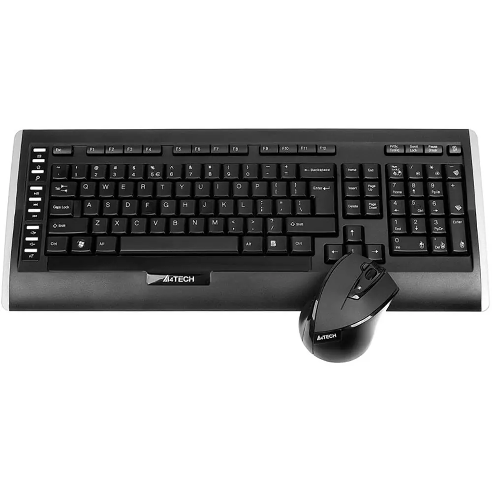 A4 Tech 9300F Siyah Q Tr Kablosuz Multimedya Set 1