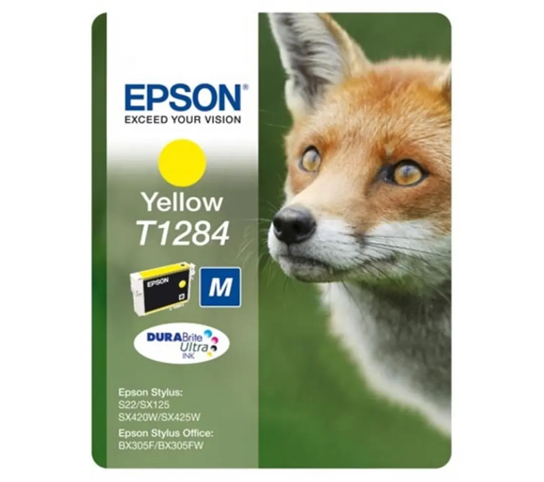 Epson BX305 SX125-425 Yellow Sarı Mürekkep Kartuş T12844022 1