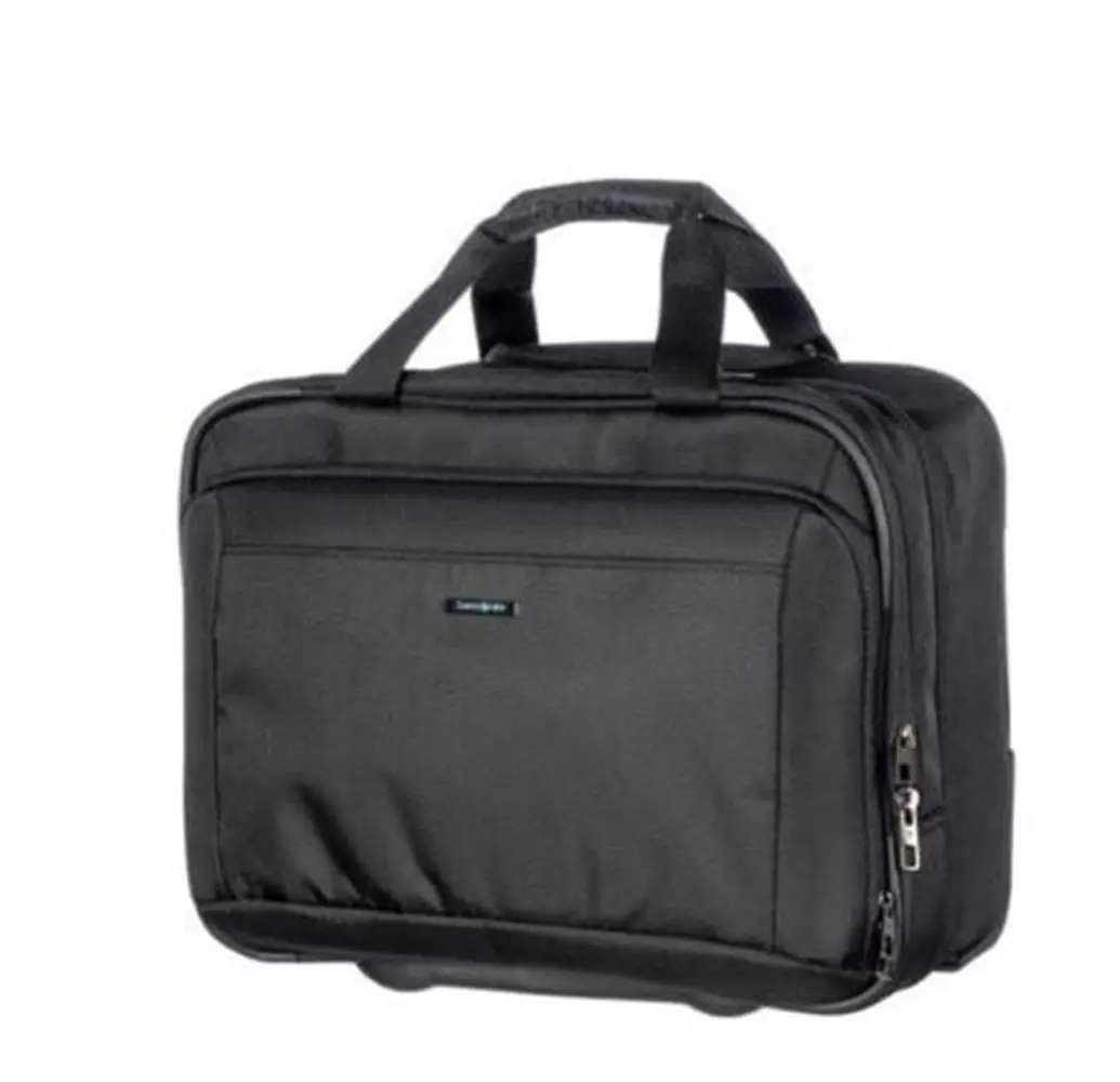 Samsonite  CM5-09-108 17.3" Guard IT 2.0 Tekerlekli Notebook Çantası Siyah (Uçak Kabin Boyu)