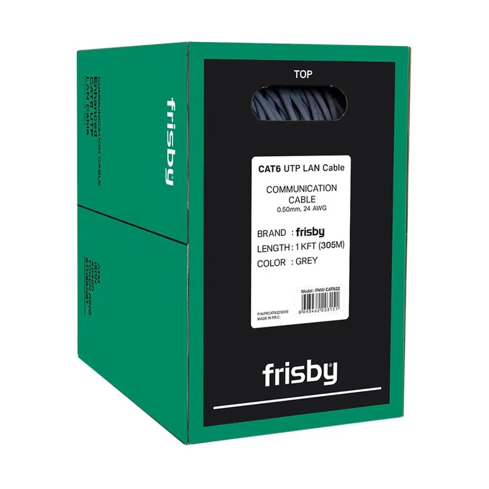 Frisby CAT 6 UTP Kablo (305m) FNW-CAT622 1