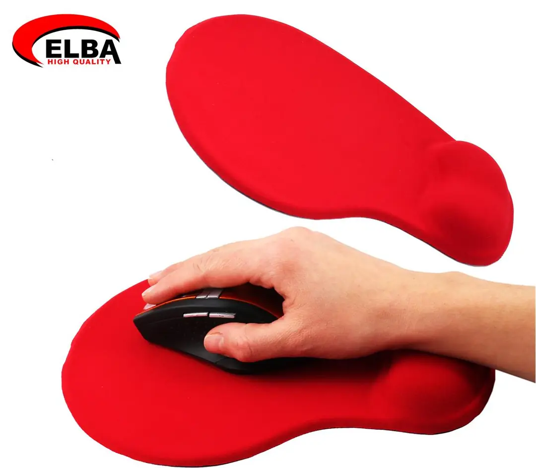 Elba K06152 Bileklikli Jel Mouse Pad Kırmızı 1