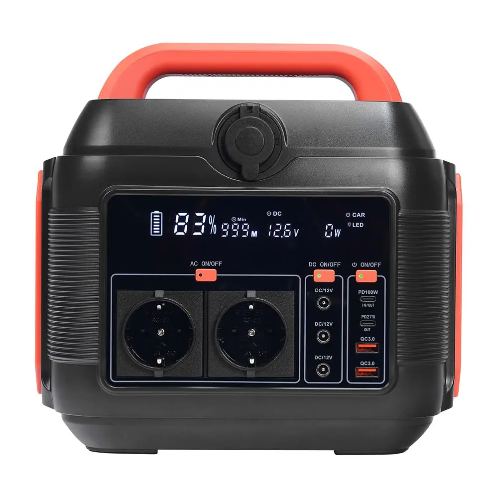 S-link OPS600 600W 160.000mAh 576Wh LED Lambalı Saf Sinüs Multi-Output LCD Taşınabilir Güç Kaynağı 1
