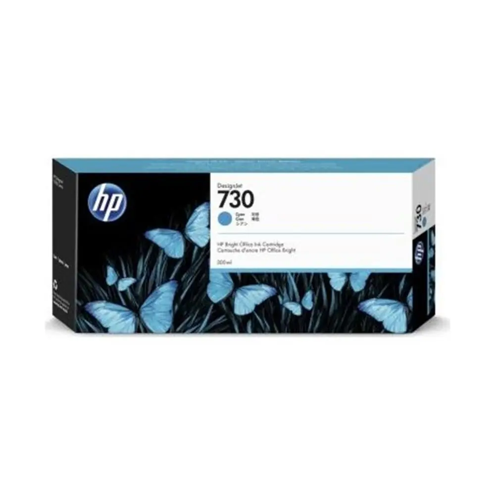 HP 730 Cyan Mavi 300 Ml Plotter Kartuşu P2V68A 1
