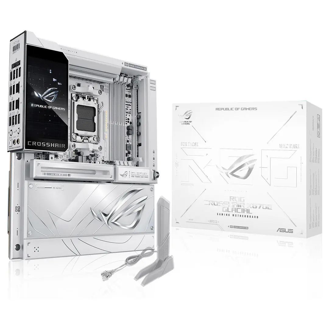 ASUS ROG CROSSHAIR X870E GLACIAL 1