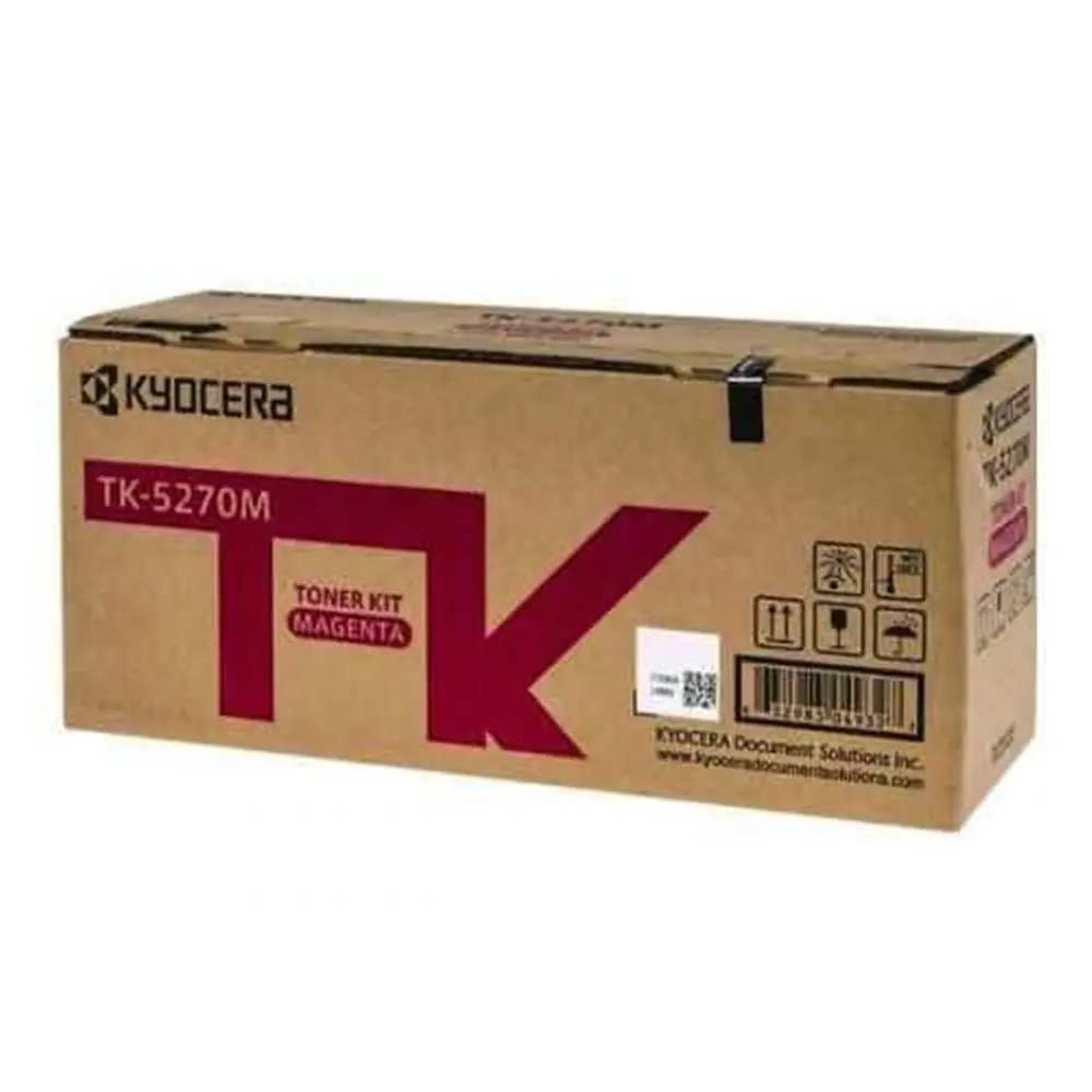Kyocera TK-5270M Magenta Kırmızı Orjinal Fotokopi Toneri Ecosys M6230cidn-M6630cidn P6230cdn 1