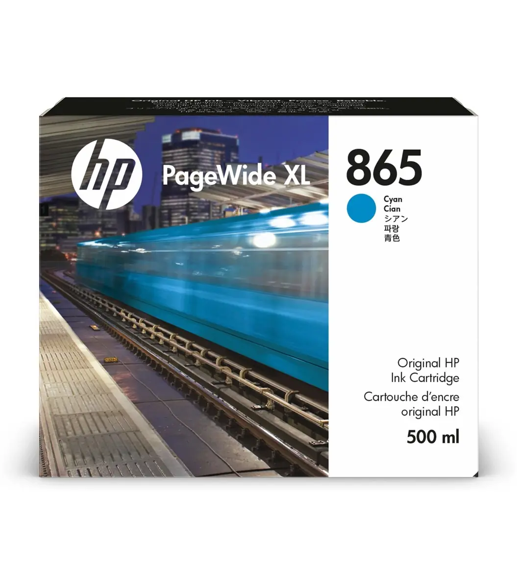 HP 3ED85A (865) MAVI 500ML KARTUS