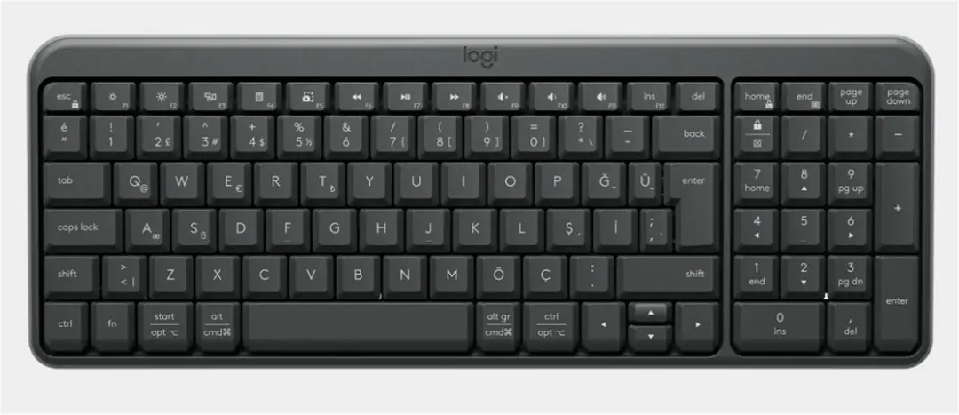 Logitech 920-013460 K250 Kablosuz Bluetooth Siyah Klavye