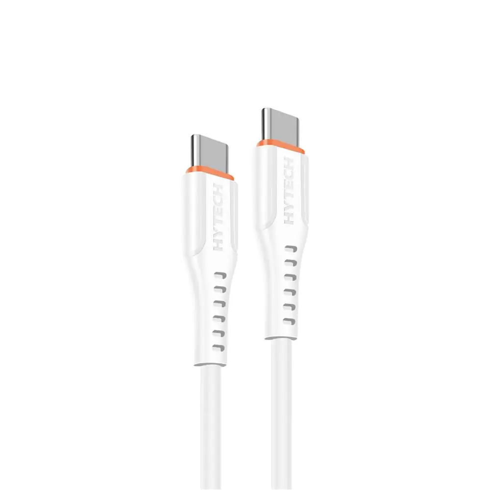 Hytech HY-XTP10 1M 3A TypeC to TypeC Hızlı Data + Sarj Kablosu 1
