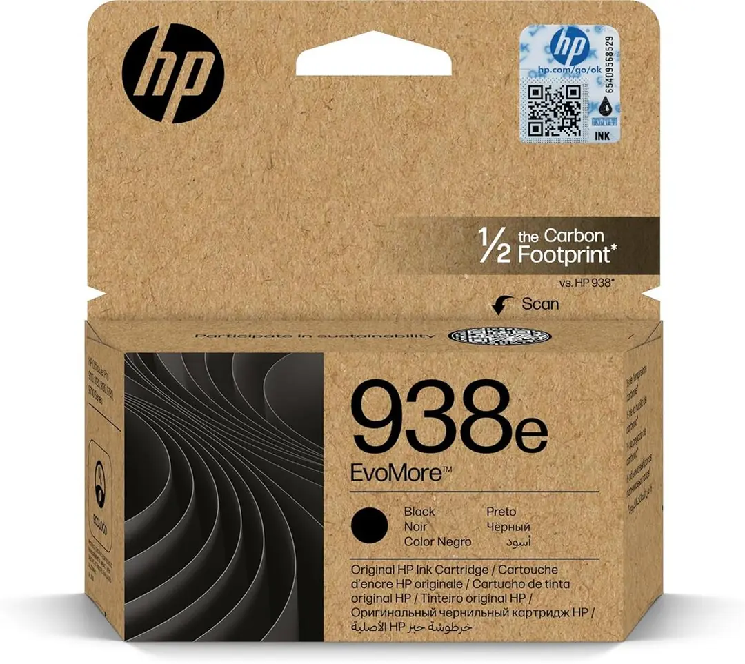HP 938e Black Siyah Yüksek Kapasite Kartuş 4S6Y2PE 1