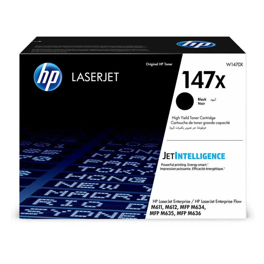 HP 147X Black Siyah 25.000 Sayfa Toner W1470X 1