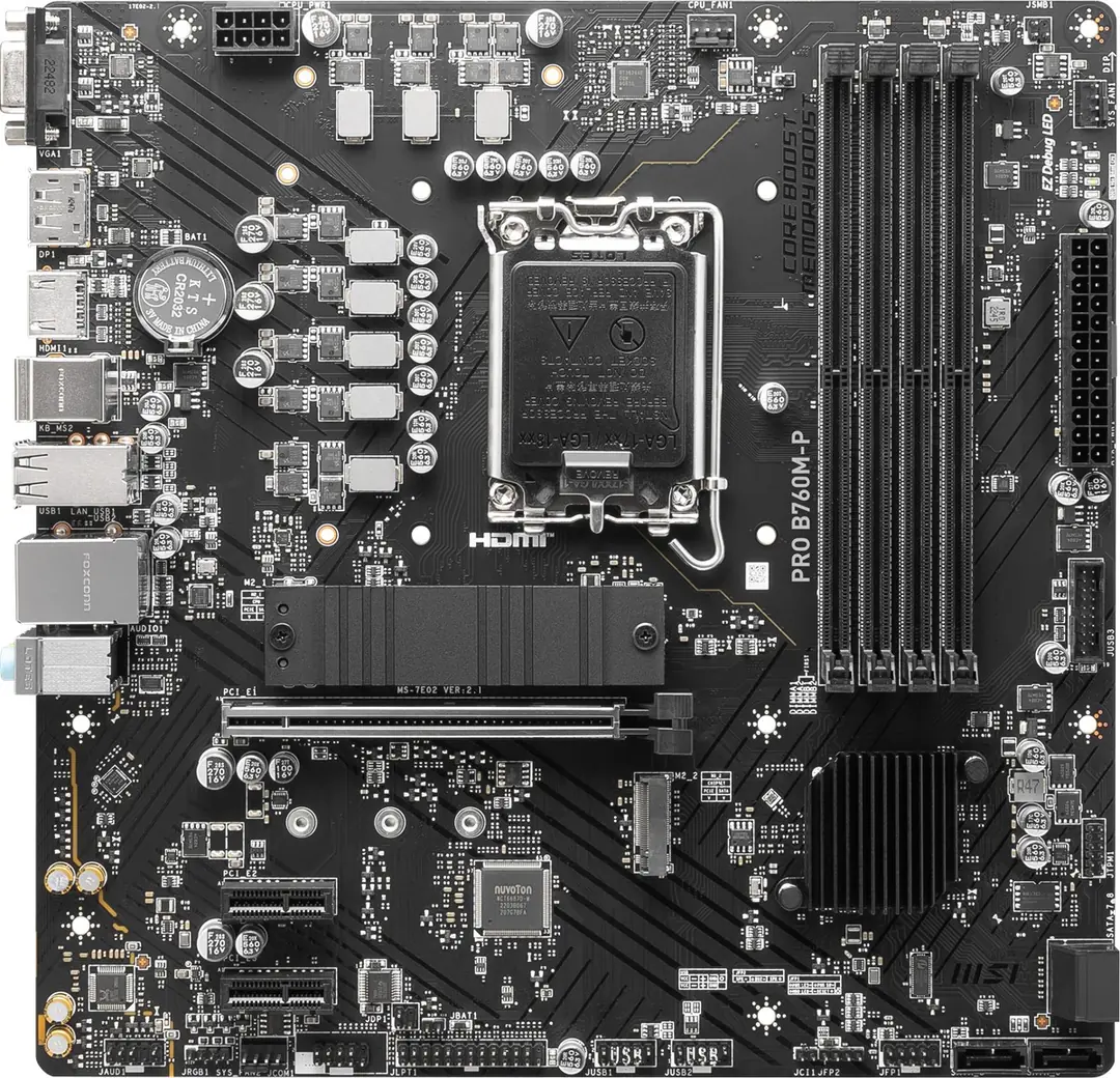 MSI MB PRO B760M-P 1