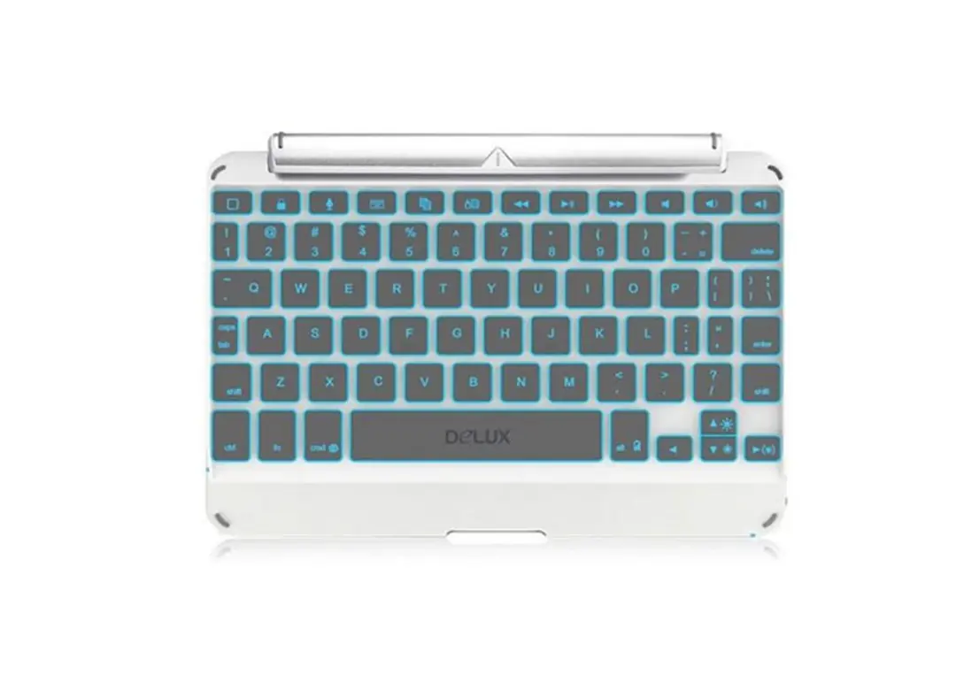 Everest KB-BT11 Beyaz Bluetooth iPad Mini Işıklı Everest KB-BT11 Kablosuz Stand-Klavye 1
