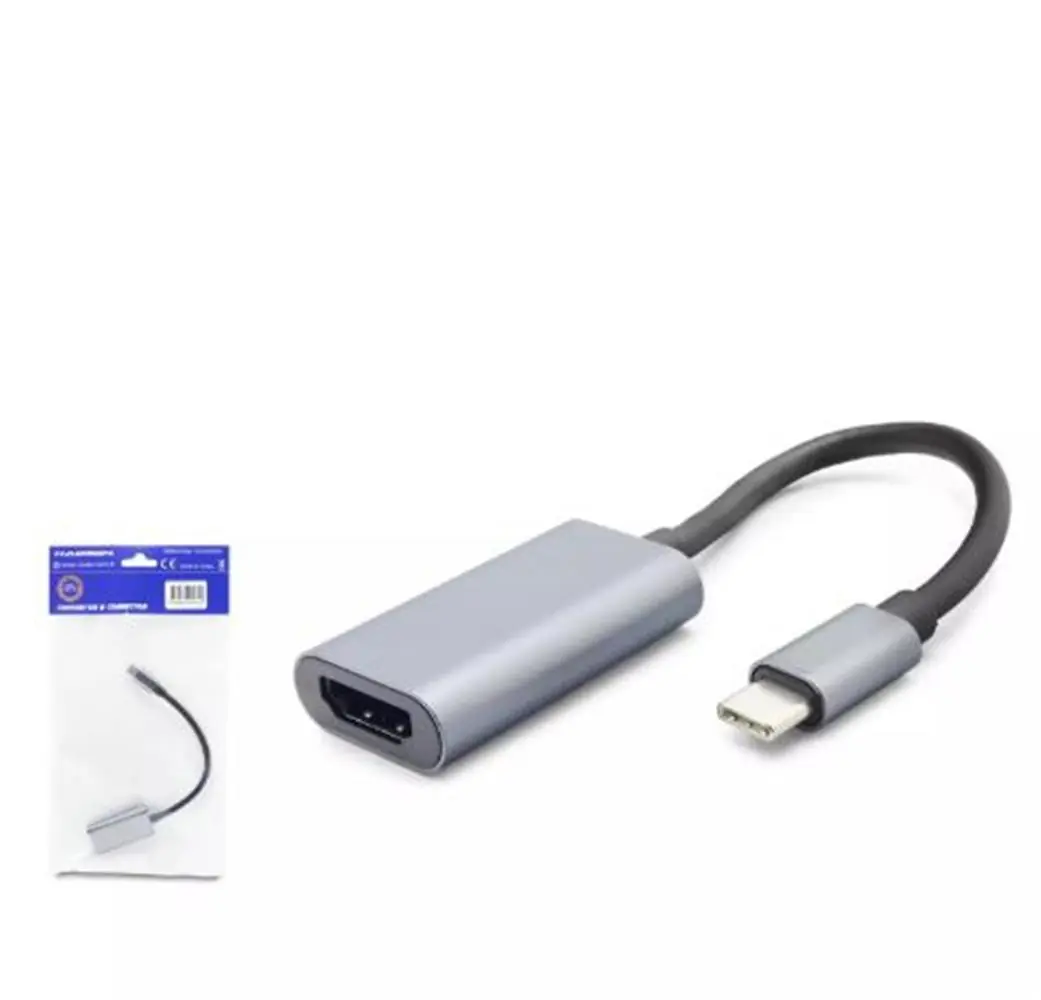 Hadron Hdx7862 Type-C To Hdmi F Çevirici 4K Siyah 1