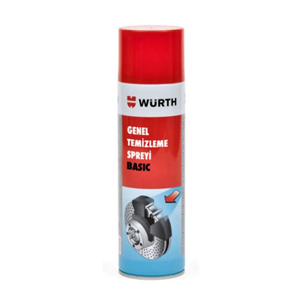 Würth Genel Temizleme Spreyi Fren Balata Temizleyici500ML 1